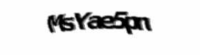 Security check image, please type the characters shown