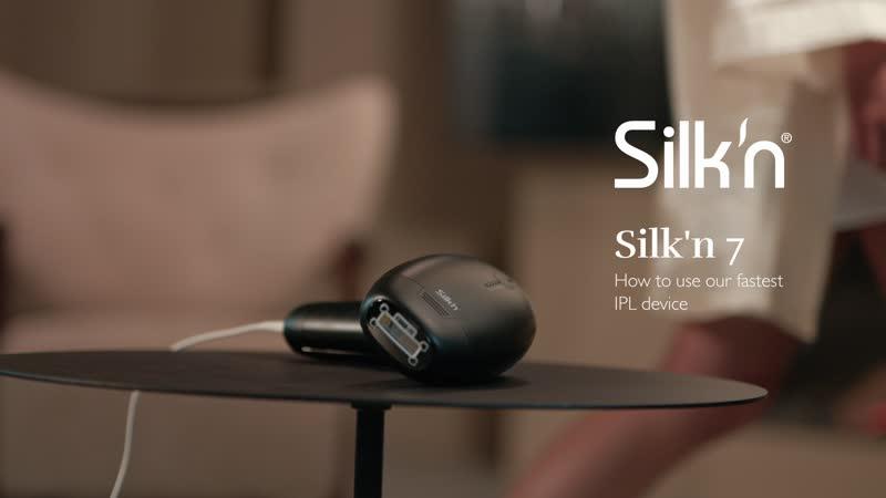 Video of woman using the IPL Hair Removal Device Silk'n 7