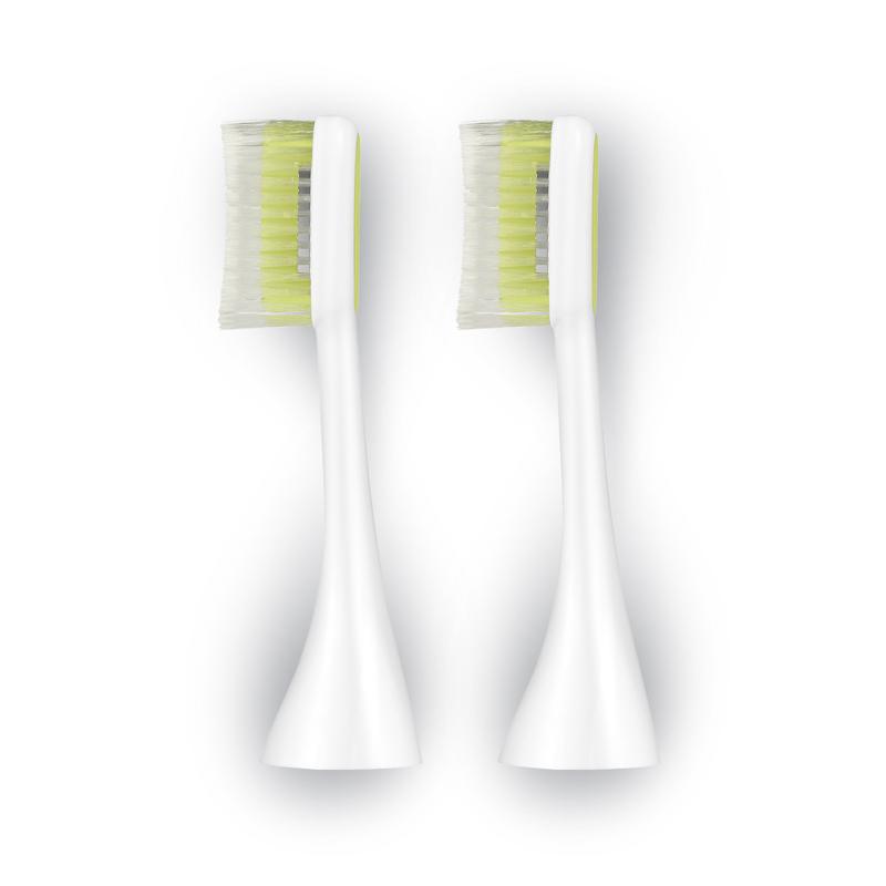 ToothWave Aufsteckbürsten, Soft, Large, Weiß, 2 Stück