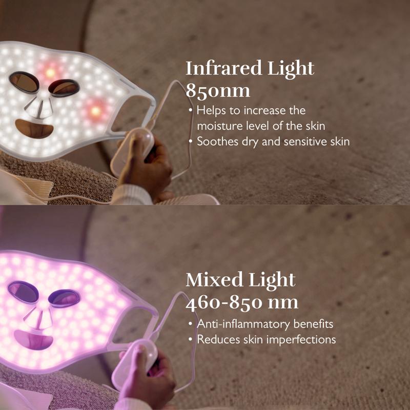 Silk'n LED Face Mask Infrared Light Therapy and Mixed Light