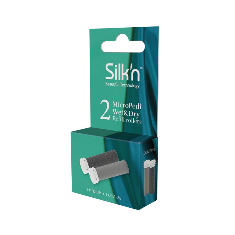 MicroPedi Waterproof Rollers, Medium and Coarse