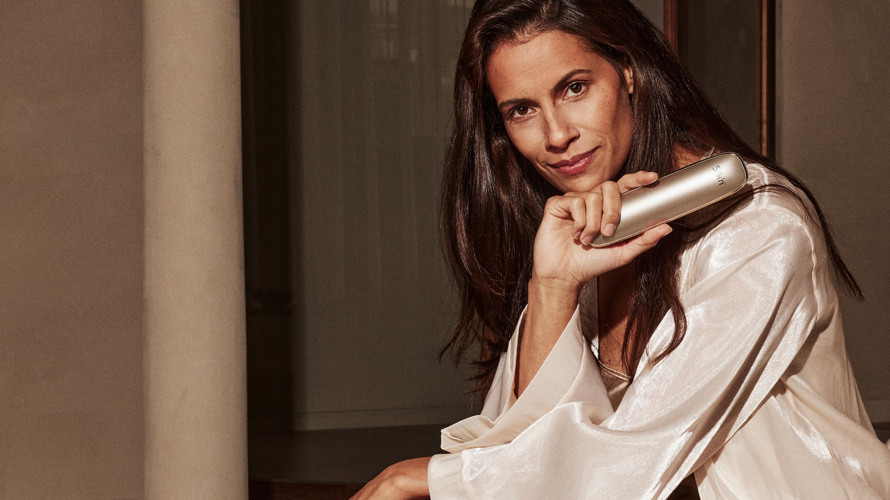 Woman using the Titan Multiplatform