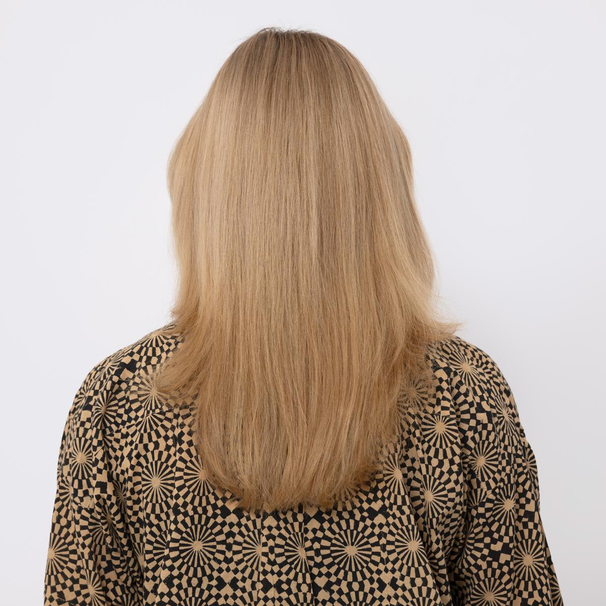 Before curling with SilkyAir Flex