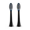 SonicYou Brush Heads, Medium, Black, 2 pieces