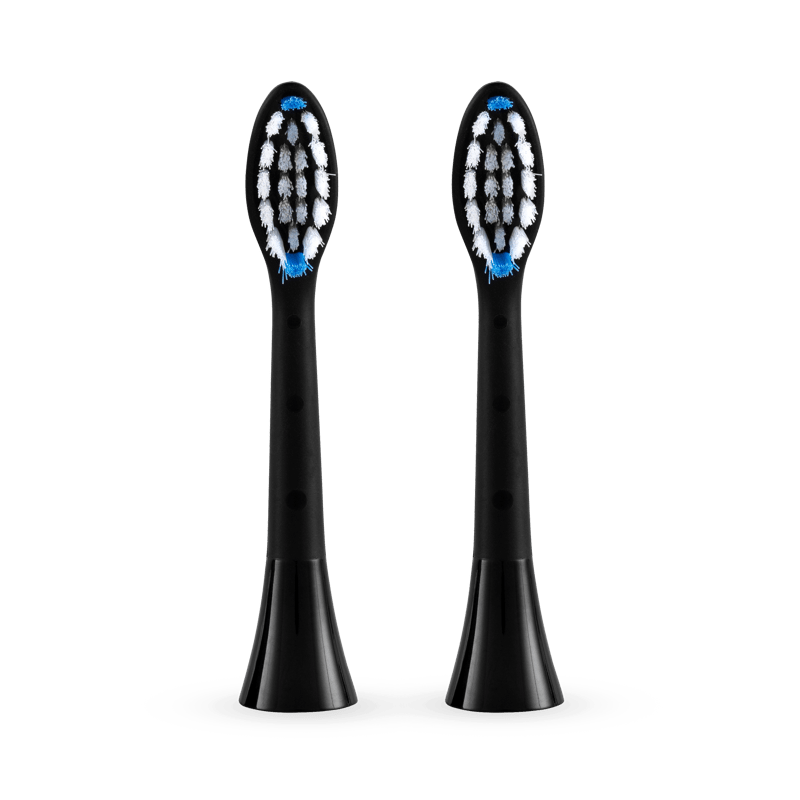 Silk'n Brush Heads, Medium, Black, 2 pieces